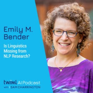 Cover Image: Emily M. Bender - Podcast Interview