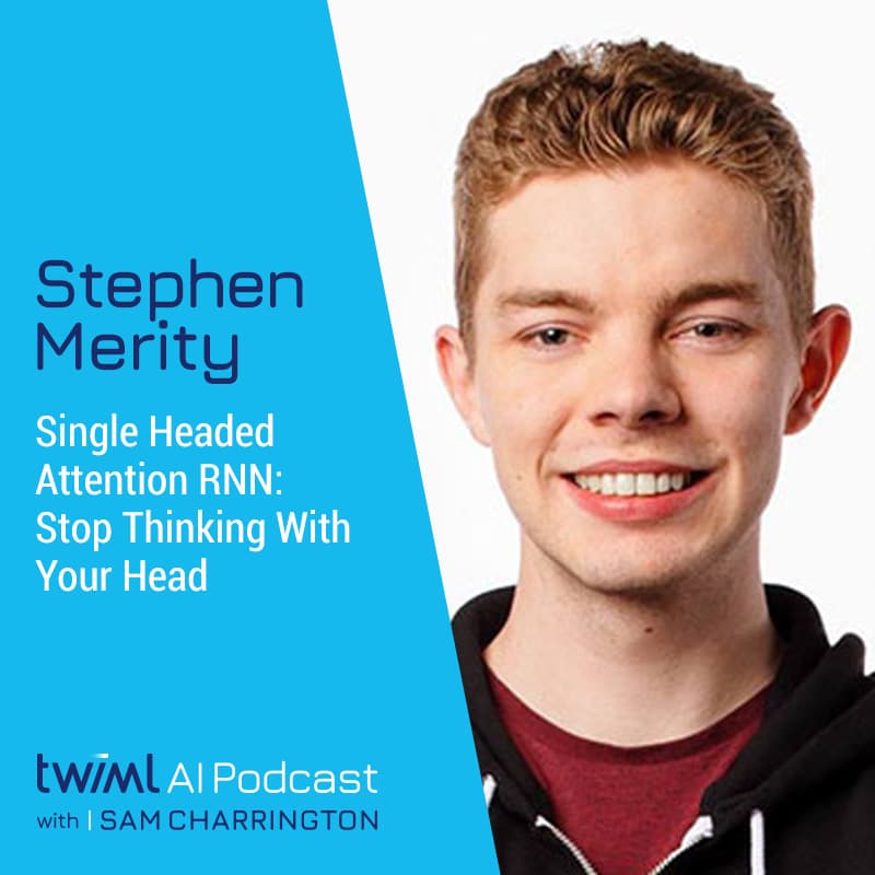 Cover Image: Stephen Merity - Podcast Interview