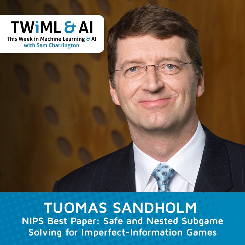 Cover Image: Tuomas Sandholm - Podcast Interview